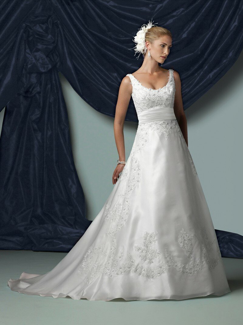 Свадебное платье А-силута